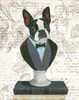 Canine Couture Newsprint I Poster Print by Emily Adams - Item # VARPDX22181