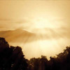 Distant Mountains Sq I Poster Print by Alan Hausenflock - Item # VARPDXPSHSF784