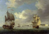 Shipping Off the South Coast of England Poster Print by  Charles Brooking - Item # VARPDX281775