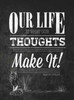 Our Life with Border Poster Print by  Sundance Studio - Item # VARPDX9580XX