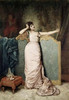 Admiring Herself Poster Print by  Auguste Toulmouche - Item # VARPDX280580
