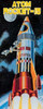Atom Rocket-15 Poster Print by Retrobot