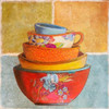 Collage Bowls I Poster Print by Patricia Pinto - Item # VARPDX9283A