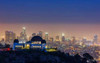 L.A. Skyline with Griffith Observatory Poster Print by Toby Harriman Visuals - Item # VARPDXT538D