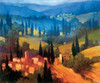 Tuscan Valley View Poster Print by Philip Craig - Item # VARPDX2309