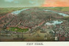 Birds-eye view of Manhattan New York Poster Print by Unknown - Item # VARPDX375018