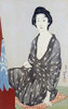 A Beauty In a Black Kimono Poster Print by  Hashiguichi Goyo - Item # VARPDX266421