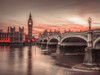 Westminster bridge and Big Ben from Thames promenade, London, UK Poster Print by  Assaf Frank - Item # VARPDXAF20150731083XC03