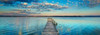 Boat ramp and filigree clouds, Bavaria, Germany Poster Print by  Frank Krahmer - Item # VARPDX4FK3125