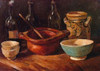 Still Life Earthenware And Bottles Poster Print by  Vincent Van Gogh - Item # VARPDX374554