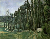 The Poplar Trees Poster Print by  Paul Cezanne - Item # VARPDX281852