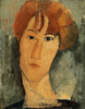 A Young Woman Poster Print by  Amedeo Modigliani - Item # VARPDX266888
