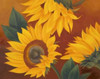 Sunflowers II Poster Print by Vivien Rhyan - Item # VARPDX6312