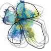 Azure Petals I Poster Print by Jan Weiss - Item # VARPDXW588D