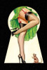 Mid-Century Pin-Ups - Through the Keyhole Poster Print by  Peter Driben - Item # VARPDX453897