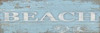 Beach Sign Poster Print by Julie Paton - Item # VARPDXPAT119
