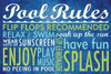 Pool Rules Poster Print by  Stephanie Marrott - Item # VARPDXSM10298