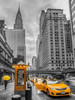 Cab on New York city street Poster Print by  Assaf Frank - Item # VARPDXAF20160116178PC01