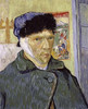 Self Portrait With Bandaged Ear Poster Print by  Vincent Van Gogh - Item # VARPDX281304