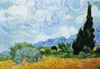 Wheat Field with Cypresses Poster Print by  Vincent Van Gogh - Item # VARPDX374590