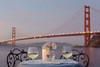 Dream Cafe Golden Gate Bridge - 77 Poster Print by Alan Blaustein - Item # VARPDXABSFH378