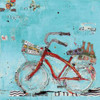 Pizza and Beer Blue Poster Print by  Kellie Day - Item # VARPDX24529