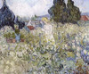 Marguerite Gachet in the Garden at Auvers-Sur-Oise Poster Print by  Vincent Van Gogh - Item # VARPDX281281