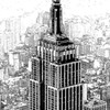 Empire State Sketch Poster Print by Shelley Lake - Item # VARPDX8547PP