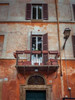 Old building with balcony in Rome, Italy Poster Print by  Assaf Frank - Item # VARPDXAF20141110416
