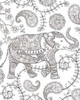 Color My World Elephant III crop Poster Print by Brissonnet Daphne - Item # VARPDX25023