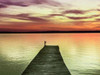 Pier & Sunset II Poster Print by Jim Christensen - Item # VARPDXPSCRS220