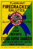 Flashlight Firecracker Salutes - Blue Ribbon Brand Poster Print by Unknown - Item # VARPDX374983