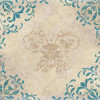 Teal Flourish I Poster Print by  Elizabeth Medley - Item # VARPDX9773