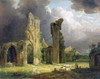Glastonbury Abbey With The Tor Beyond Poster Print by  George Arnald - Item # VARPDX264569