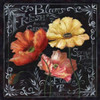 Flowers in Bloom Chalkboard II Poster Print by  Tre Sorelle Studios - Item # VARPDXRB8389TS