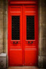 Red Door in Paris Poster Print by Erin Berzel - Item # VARPDXPSBZL726