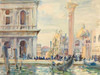 The Piazzetta Poster Print by John Singer Sargent - Item # VARPDX3AA2716