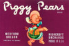 Piggy Pears Crate Label Poster Print by Retrolabel - Item # VARPDX376086