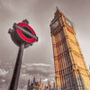 Underground sign with Big Ben, London, UK Poster Print by  Assaf Frank - Item # VARPDXAF20150731038XPC02