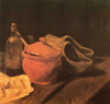 Still Life Earthenware Bottle And Clogs Poster Print by  Vincent Van Gogh - Item # VARPDX374555