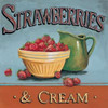 Strawberries and Cream Poster Print by Gregory Gorham - Item # VARPDXGOR090