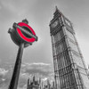 Underground sign with Big Ben, London, UK Poster Print by  Assaf Frank - Item # VARPDXAF20150731038XPC01