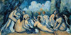 The Bathers Poster Print by Paul Cezanne