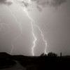 Summer Lightning II - BW Poster Print by Douglas Taylor - Item # VARPDXPSTLR177