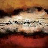 Harmony in Red and Ochre Poster Print by Laurie Maitland - Item # VARPDX4042
