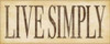 Live Simply Poster Print by Stephanie Marrott - Item # VARPDXSM7438