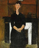 Woman Sat By a Fireplace Poster Print by  Amedeo Modigliani - Item # VARPDX266893