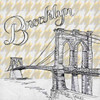 Textile Brooklyn Poster Print by Gina Ritter - Item # VARPDX9552