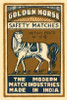 Golden Horse Safety Matches Poster Print by Phillumenart - Item # VARPDX375873