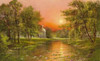 Sunset Upon Arbour Poster Print by Helmut Glassl - Item # VARPDX87090